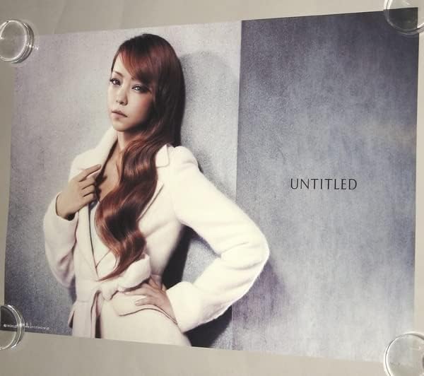 安室奈美恵 I HAVE NEVER SEEN告知ポスター販促希少品