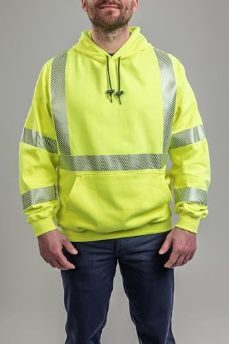 DRIFIRE FR Hi-Vis Pullover Hoodie Class 32
