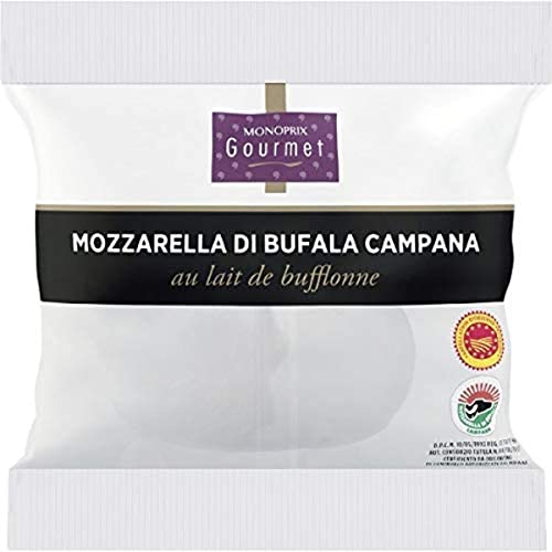 Monoprix Gourmet Mozzarella di Bufala Campana AOP - L'unite de 125g net egoutte