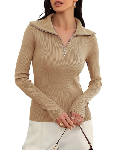 Prettywear Womens 2024 Fall Sweater Tops Long...