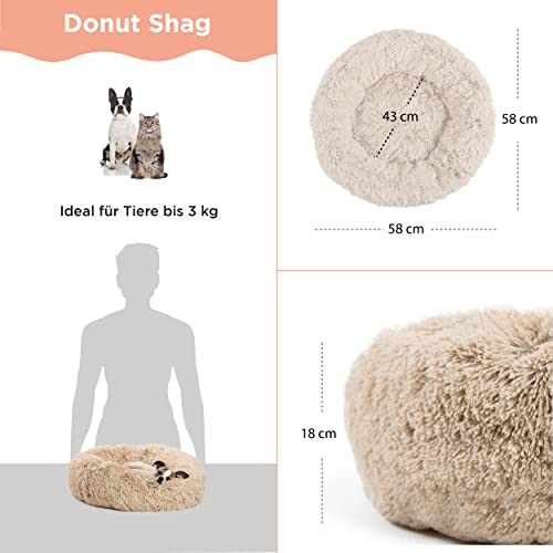 Hundebett Donut für Hunde und Katzen von Best Friends by Sheri