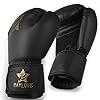 Boxing-Gloves-for-Men-Women-Kickboxing-Bagwork-Training-Gloves-Muay-Thai-Style-Punching-Bag-Mitts-Fight-GlovesBlack-10-Oz Boxing Gloves for Men & Women, 10 OZ Boxing Gloves Kickboxing Bagwork Training Gloves, Muay Thai Style Punching Bag Mitts, Fight Gloves(Black, 10 Oz.)