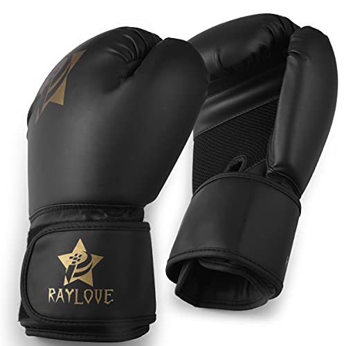 Boxing Gloves for Men & Women, 10 OZ Boxing Gloves Kickboxing Bagwork Training Gloves, Muay Thai Style Punching Bag Mitts, Fight Gloves(Black, 10 Oz.) Boxing Gloves for Men & Women, 10 OZ Boxing Gloves Kickboxing Bagwork Training Gloves, Muay Thai Style Punching Bag Mitts, Fight Gloves(Black, 10 Oz.)