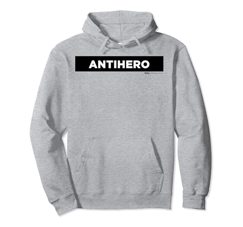 Antihelden-Wort-Design Pullover Hoodie