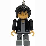 Durarara - Muñeco de bloque de diamantes con cuchillo, diseño de Orihara Izaya