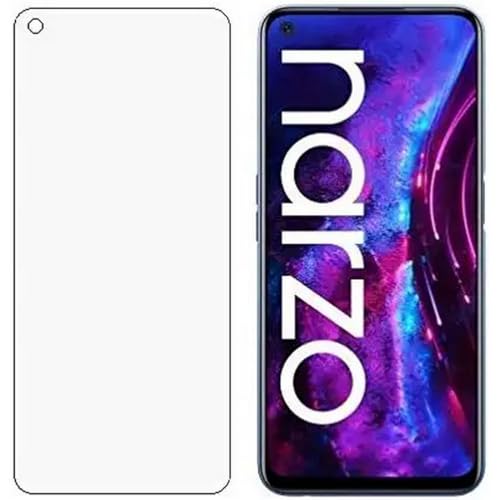 Image of Embed HD-Clear Screen Guard for REALME NARZO 30PRO - Harder or Durable Plastic & More Impact-Resistant Than Glass, with Free Installation Kit