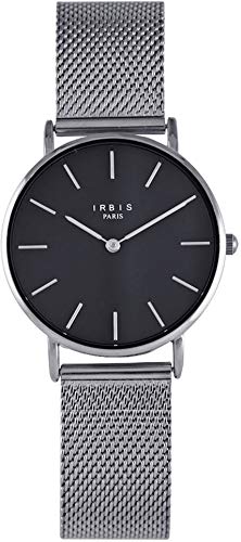 Montre argent homme IRBIS Gentleman Mesh avec bracelet en maille milanaise 40 mm