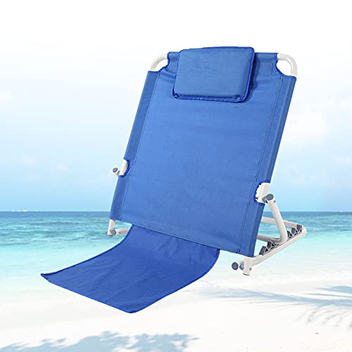 Yosoo Health Gear Adjustable Bed Backrest, Portable Sit-up Back Rest, Folding Lifting Backrest Support with Stainless Steel Tubes and Breathable Fabric for Orthopedic Neck, Head and Lumbar Support