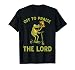 Christian Frog Meme Off to Praise the Lord God Funny Toad T-Shirt