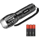 GearLight LED Flashlight Bright, Zoomable Tactical Flashlights with High Lumens and 5 Modes for Emergency and Outdoor Use -Camping Accessories -S1000