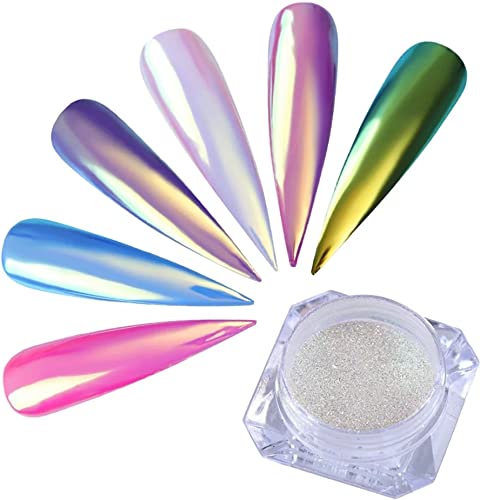 SHILLS PROFESSIONAL Nail Art Holographic Nail Glitter Powder Rainbow Color Art Flakes Decoration Nail Dust Tip Manicure Manicure Neon Multicolor