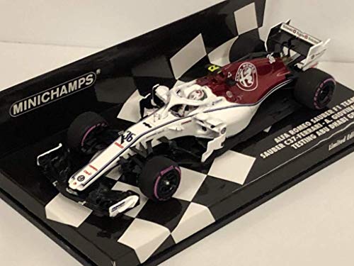 Preisvergleich Produktbild Minichamps 417182136 Miniaturauto zur Sammlung, Weiß / Rot