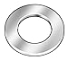 #2 x 5/32" OD Plain Finish 18-8 Stainless Steel Military Specification Flat Washers, 100 pk.