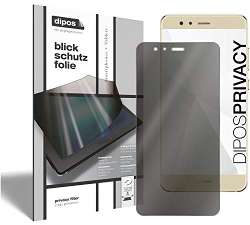 Protection écran confidentialité Huawei P10 Lite dipos film anti-espion format hauteur 2 pièces