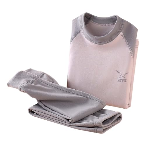 Kids Boys Girls Soft Flannel 𝗣ajamas Long Sleeve 𝐏js Winter Underwear Bottom Thermal Outfit Color Block 𝗣ajama Pant