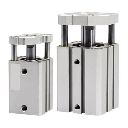 Cilindro neumático CDQMB12 con imán integrado para resolver desalineaciones 3
