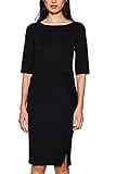  ESPRIT Collection Damen 018EO1E008 Kleid, Schwarz (Black 001), Large