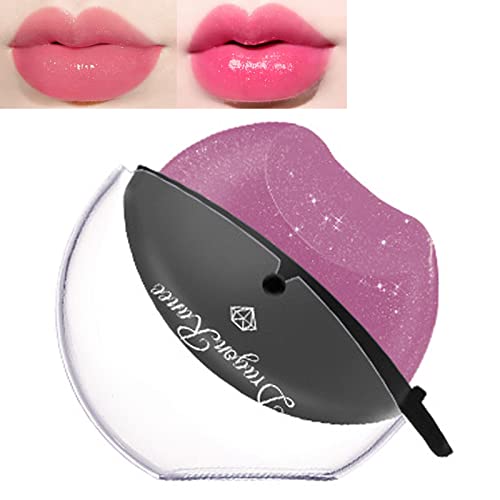 Paminify Lazy Lipstick, Pearl Lipstick Magic Color Changing Lipstick,Labiales Magicos Waterproof Moisturizing Lipstick,Long Lasting Lip Stain Non-Stick Cup Lip Shape Smooth Lipstick For Women,Light Purple #TOP19