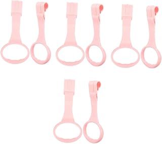Toddmomy Anel De Puxar Para Cama De Bebê 4 Pares Assistente De Caminhada Berço Anéis Pendurados Ferramentas Para Crianças Cercadinho Anel De Berçário