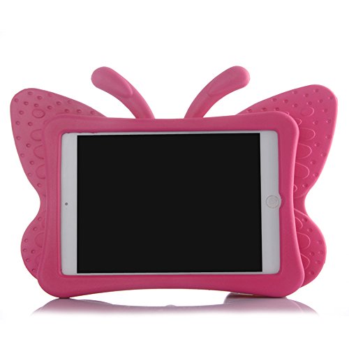 Ipad 2 3 4 Case,Er Chen Kids Light Weight Cute Butterfly Design Shock Proof Eva Foam Series Case For Ipad 2/3/4(Rose) #TOP3
