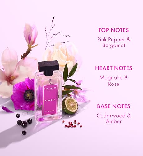 Ted Baker Miniatures Gift Set For Women, Handbag Box, 3x 15ml | Three 15ml perfumes: Elodie, Polly and Kasia in a handbag-friendly gift set. Perfect for any occasion compact travel size - Image 6