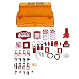 Multi usage: Convient pour les procédures d'étiquette de lock-out, l'entretien mécanique et la fourniture de barrières physiques pour prévenir l'accès et avertir des sources d'énergie dangereuses.