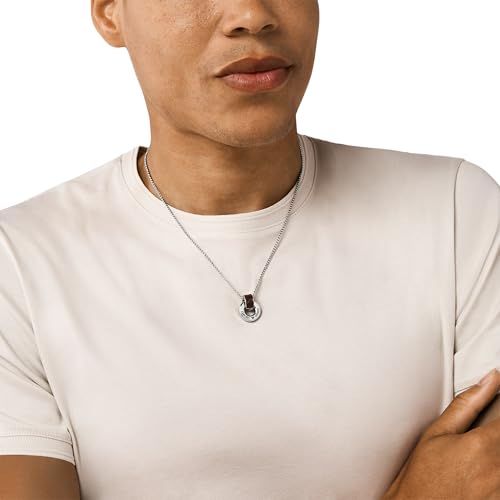 Image of Emporio Armani Stainless Steel Pendant or Chain Necklace for Men