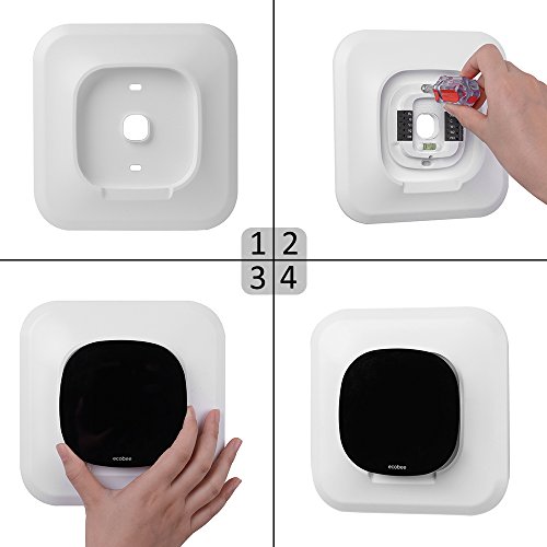 Holaca AMZ0199 Wall Plate Bracket Cover For Ecobee3 Lite Smart Wi-Fi Thermostat thumb #2