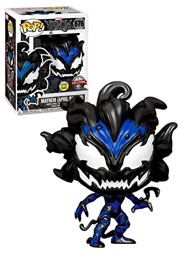 Funko Pop Venom Mayhem (April Parker) Glow In The Dark Exclusive Vinyl Figure 676