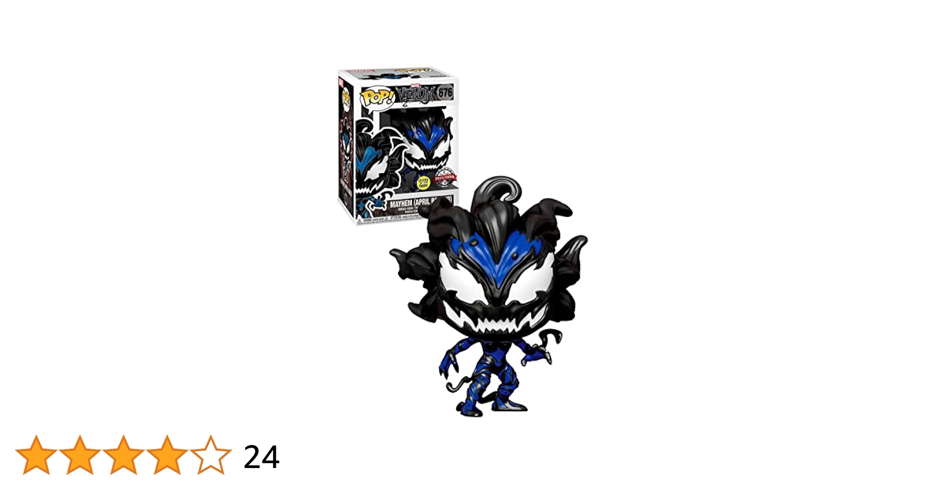Amazon.com: Funko Pop Venom Mayhem (April Parker) Glow in