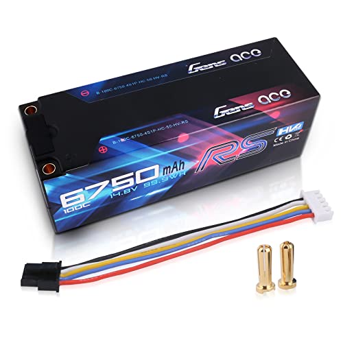 【Cosa ottieni】 1 batteria Lipo Gens-Ass 14.8V 100C 6750mAh 4S e un servizio clienti cordiale