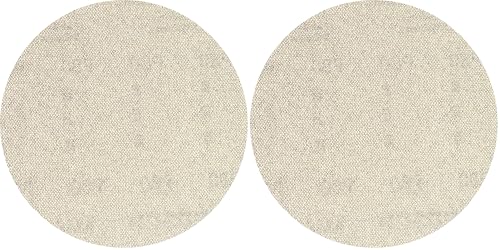 Image of Bosch Professional 5x Expert M480 Sanding Net (for Hardwood, Paint on wood, Ø 150 mm, Grit 80, Accessories Random Orbital Sander) (Pack of 2)