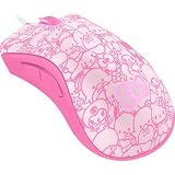 Razer DeathAdder Essential Souris de Jeu   Capteur Optique 6400 DPI   5 Boutons programmables   Commutateurs mécaniques   Poignées latérales en Caoutchouc   Hello Kitty and Friends Edition