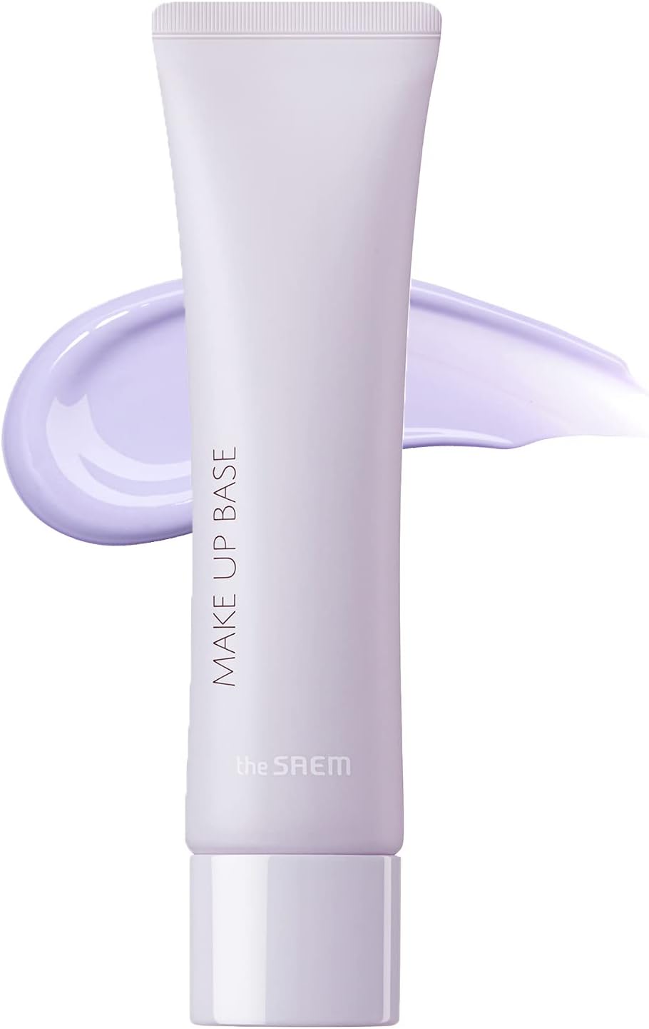THESAEM Saemmul Airy Cotton Makeup Base 02 Lavender - Tone Correcting Purple Makeup Enhancing Base for Smoothening, Hydrating Skin Radiance Corrector for Dull Skin 30ml