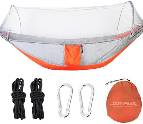 JOYFOX Rede De Dormir Camping Construção Rápida, Portátil Dobráve...