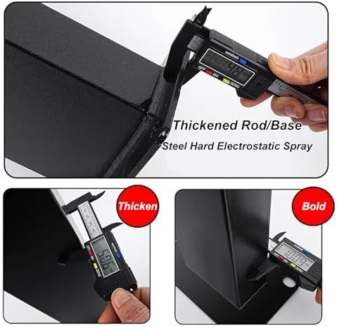 Outdoor EV Charger Pedestal, Universal Electric Vehicle Charging Station Stand with Back Panel and Hook for Most Chargers