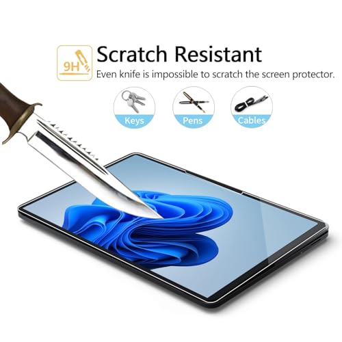 Image of Saco Glideon Premium Laptop Screen Guard 14 Inch | Removal Screen Protector Compatible for HP, ASUS, Acer, Dell, Lenovo Laptops, Matte Finish, 9H Hardness, Glue Free