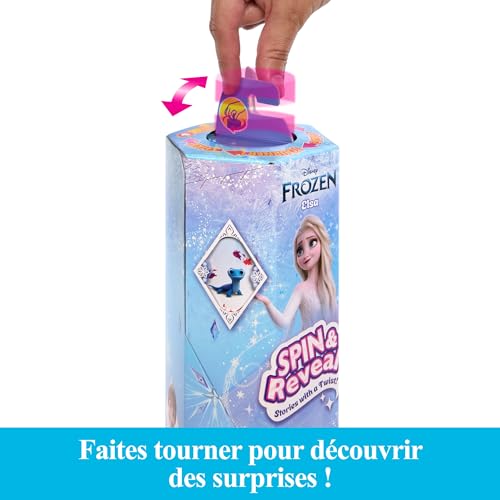 Jouet Spin And Reveal Elsa Mattel - vue 5