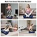 Vibration Plate Exercise Machine, Fitness Vibration Plate Platform with Built-in Bluetooth Speaker & 2 Resistance Bands, Whole Body Workout Vibrating Plate For Weight Loss Lymphatic Drainage (Blue)