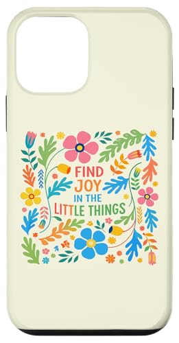 Find Joy In The Little Things �L���[�g �ԕ� �t �m�� �X�}�z�P�[�X iPhone 12 mini �p