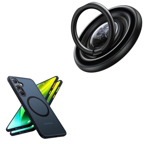 Magnetic Case & 360Rotatable Magnetic Phone Grip Ring Holder Kickstand Spinner