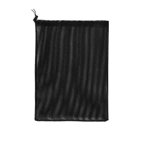 jussming 2 Pack Pump Filter Mesh Bags 45×45cm Black Pond Pump Protector