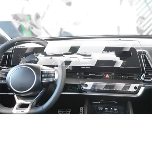 Film GPS auto Kia Sportage anti-empreintes et mat pour écran LCD