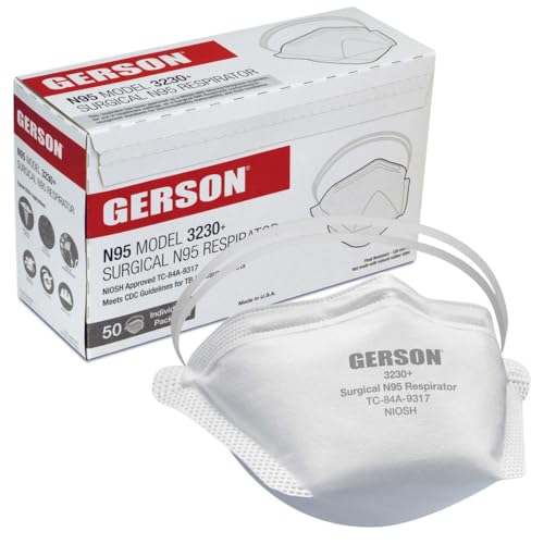 GERSON 3230+ N95 Pouch Respirator