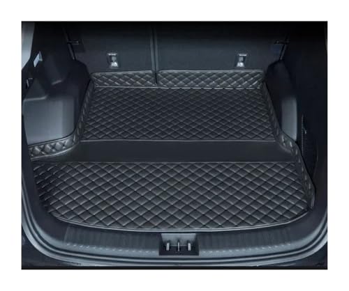 Tapis de coffre voiture imperméable Xpeng G9 2023 protection cuir PU noir