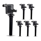 ENA Ignition Coil Pack Set of 6 Compatible with Ford Mazda Mercury Escape Five Hundred Freestyle Taurus 3.0L V6 Replacement for DG500 DG513 FD502