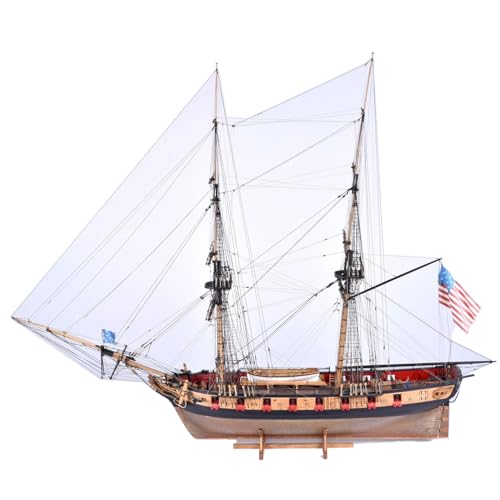 USS Brig Syren Modelexpo 1:64 maquette de prestige en bois ms2260