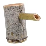 TOYANDONA Fuente De Agua De Bambú Diseño De Cascada Decoración De Multifuncional