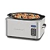 Cuisinart PSC-650 Stainless Steel 6-1/2-Quart Programmable Slow Cooker (Silver)