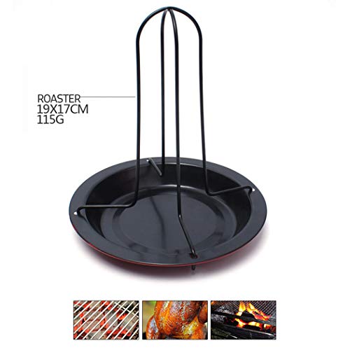 Rack de frango Justdolife, suporte vertical antiaderente para assadeira, assadeira de frango com fri